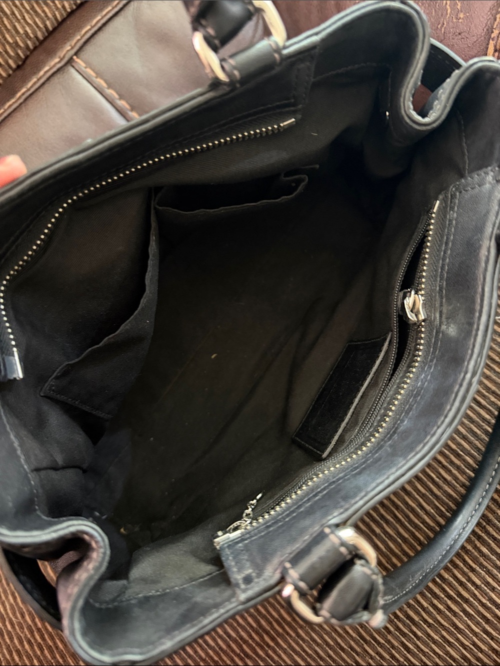 Coach Black Leather Y2K shoulder bag - Picture 5 of 6